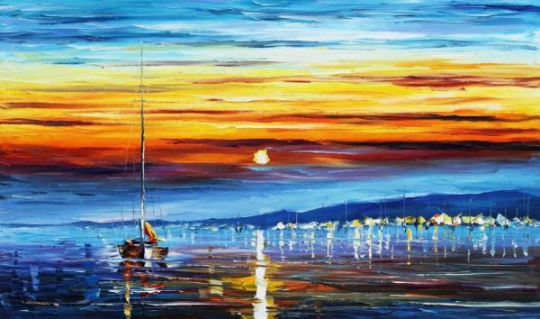 Sunrise by Leonid Afremov