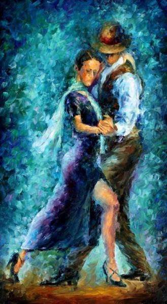Tango Ii by Leonid Afremov