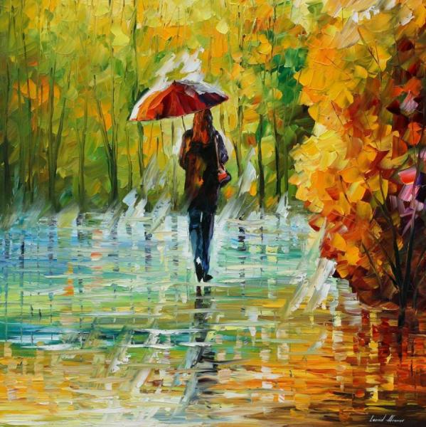 The Beauty Of The Rain by Leonid Afremov