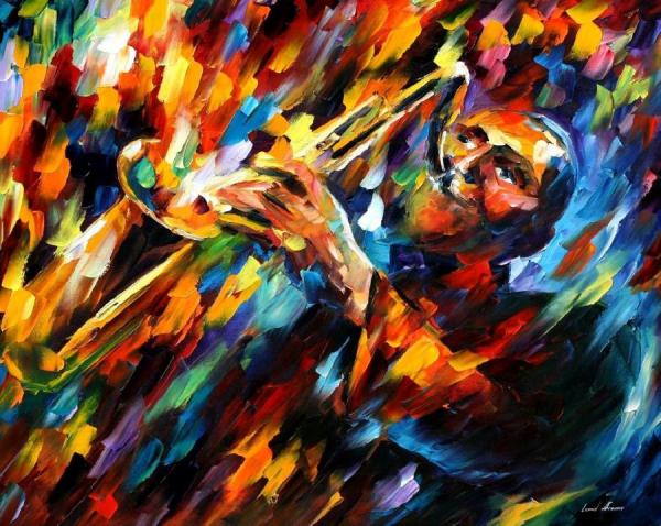 The Blues Of The Soul by Leonid Afremov