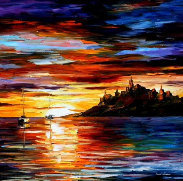 The Coast Of Normandy by Leonid Afremov
