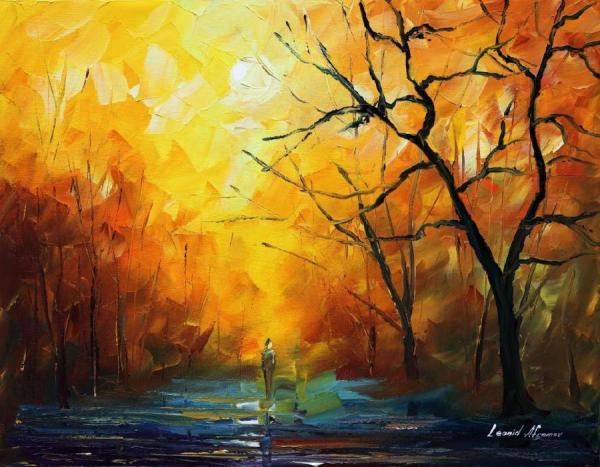 The Colors Of Morning by Leonid Afremov