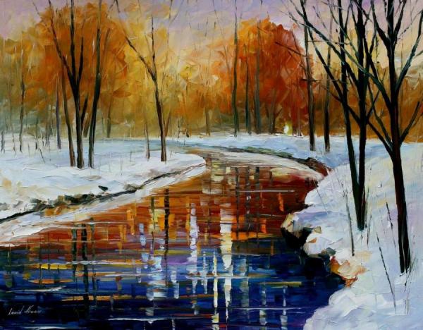 The Energy Of Winter by Leonid Afremov