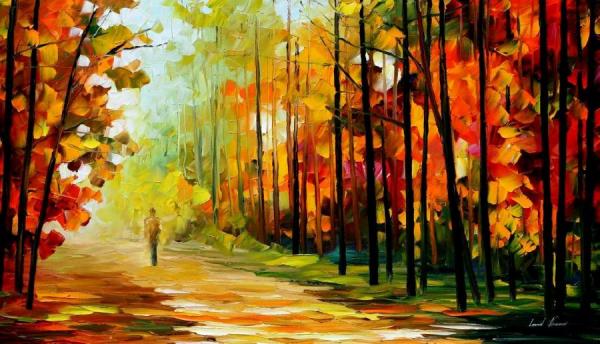 The Gold Of Nature by Leonid Afremov