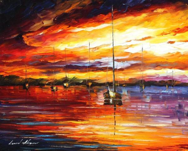 The Shores Of Cancun by Leonid Afremov