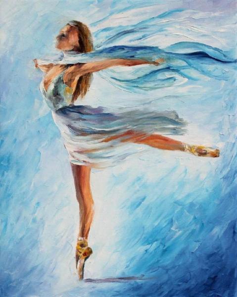 The Sky Dance by Leonid Afremov Oil Painting Reproductions