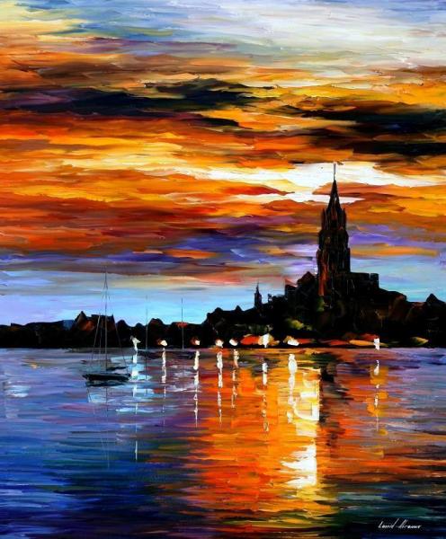 The Sky Of Spain by Leonid Afremov