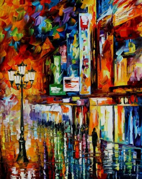 The Song Of The City by Leonid Afremov