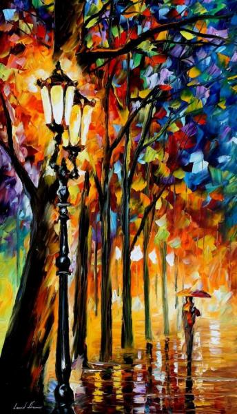 The Soul Of The Park by Leonid Afremov Oil Painting Reproductions