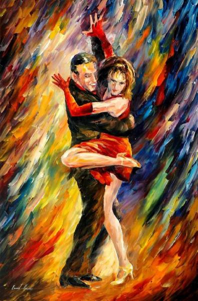The Sublime Tango by Leonid Afremov
