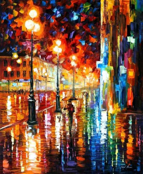 The Tempo Of The Rain by Leonid Afremov