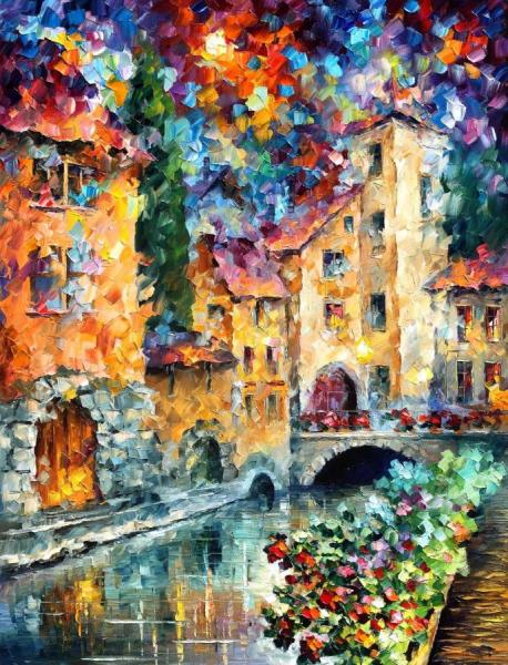The Window To The Past by Leonid Afremov