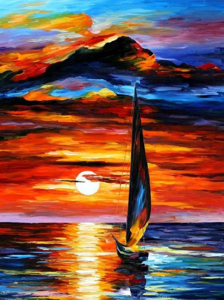 Towards The Sun by Leonid Afremov