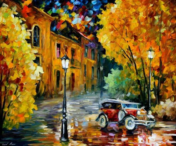Town by Leonid Afremov