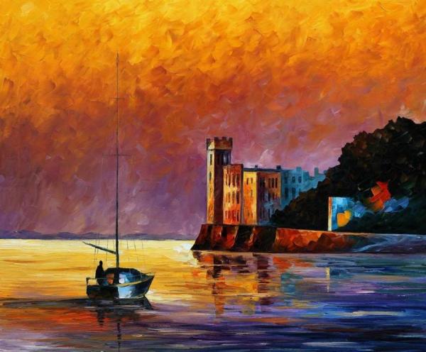 Trieste Gulf by Leonid Afremov