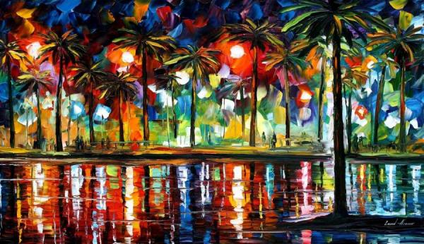 Tropical Fiesta by Leonid Afremov