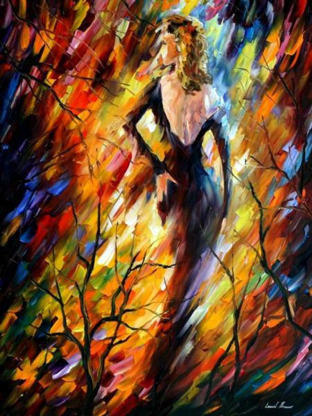Ueen Of Fire by Leonid Afremov