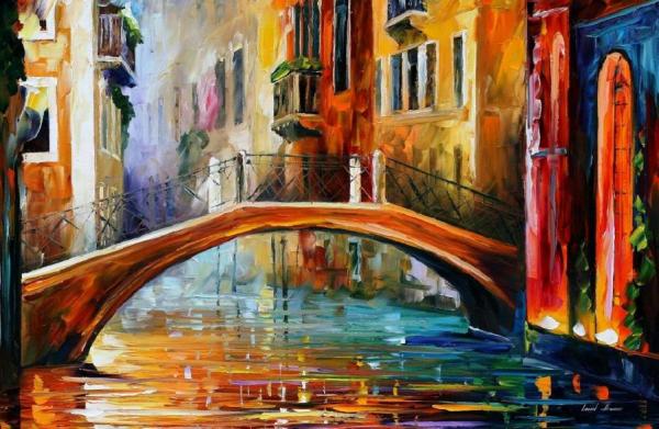 Venice Bridge I by Leonid Afremov