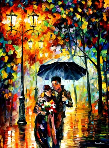 Warm Night by Leonid Afremov