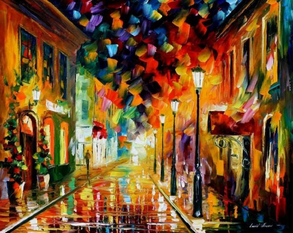 Waves Of Excitement by Leonid Afremov