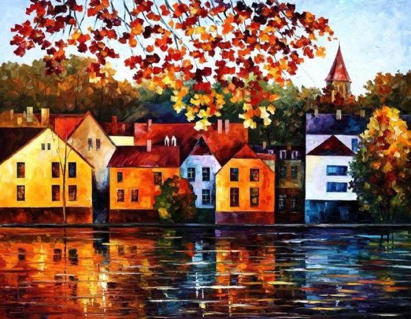 Where I Grew Up by Leonid Afremov