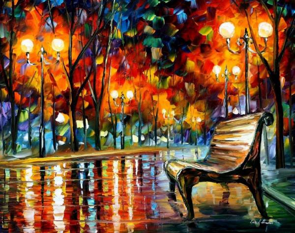 Why Did She Leave by Leonid Afremov Oil Painting Reproductions