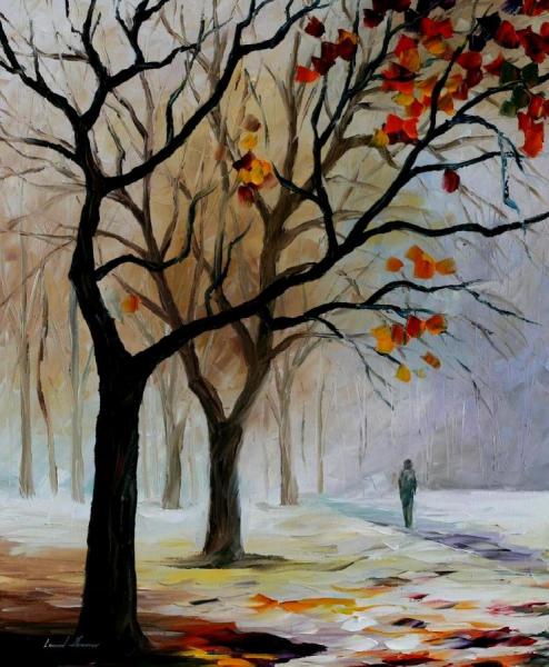 Winter Silence by Leonid Afremov