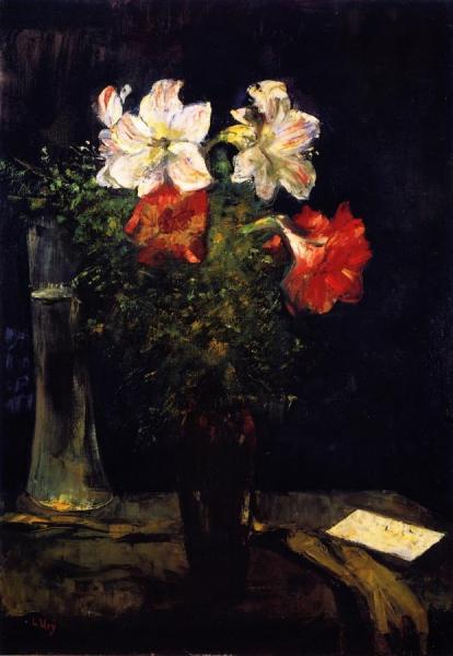 Amaryllis by Lesser Ury