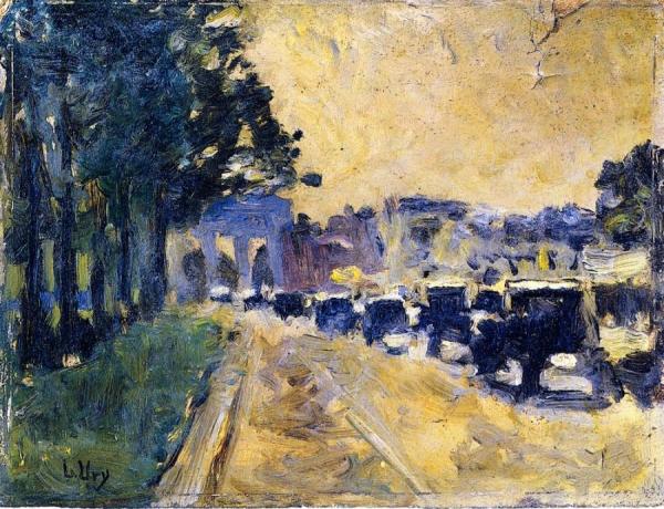 Brandenburg Gate by Lesser Ury