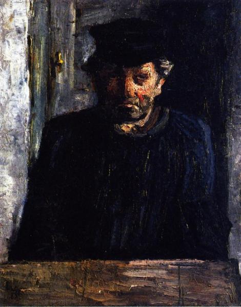 Bust Of A Belgian Worker by Lesser Ury