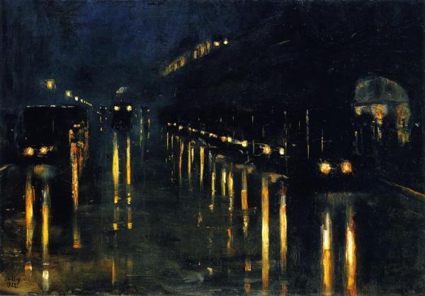 Hochbahnhof Bülowstraße by Lesser Ury