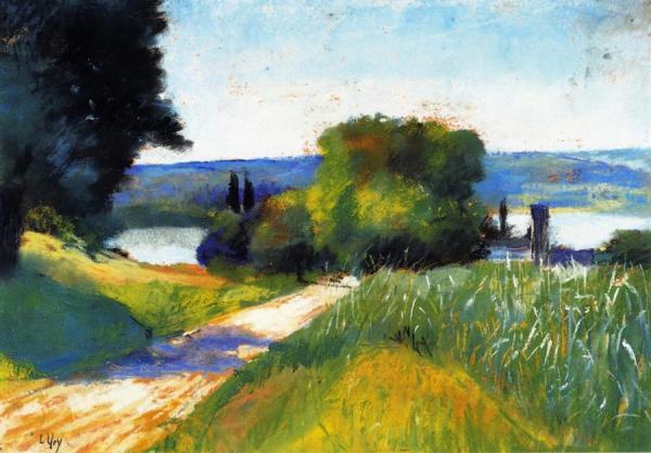 Schloß Rheinstein Am Rhein by Lesser Ury