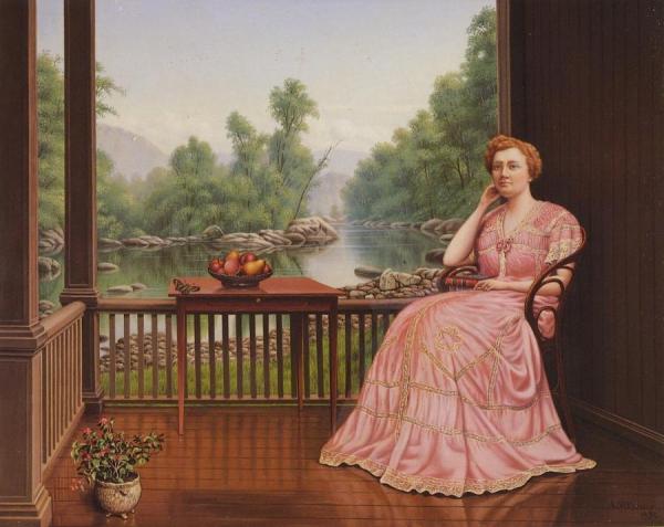 Afternoon Idyll by Levi Wells Prentice