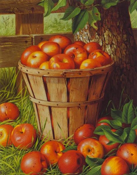 Apples In A Basket by Levi Wells Prentice