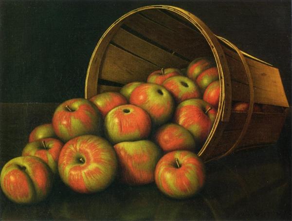 Basket Of Apples by Levi Wells Prentice