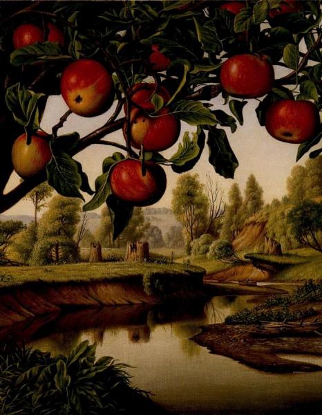 Landscape With Apple Tree by Levi Wells Prentice