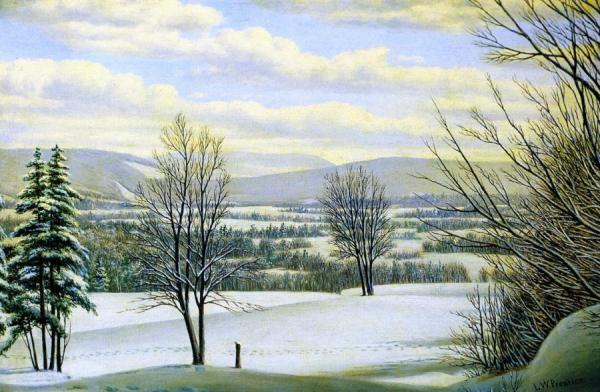 Levi Wells Prentice Near Lake Placid, Adirondack Mountains, New York