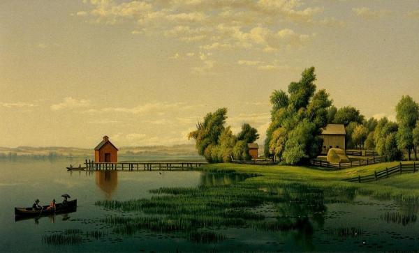 Niagara River At La Salle by Levi Wells Prentice