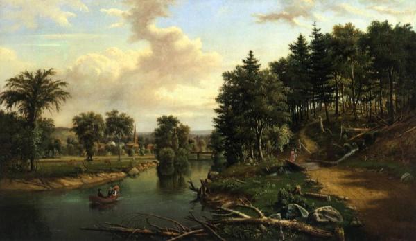 South Of Sherburne On The Chenango by Levi Wells Prentice