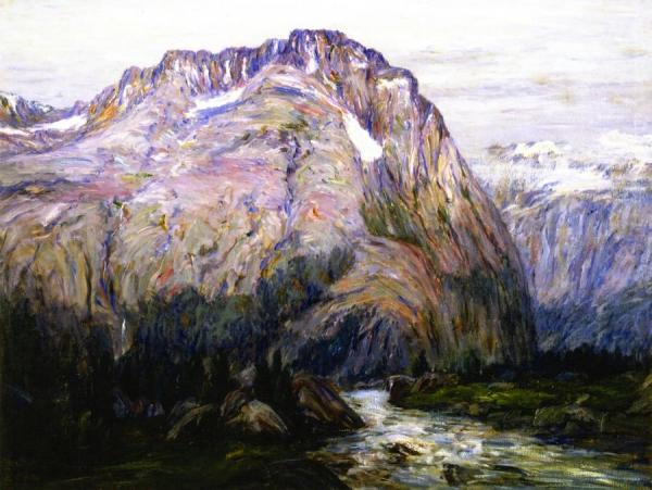 Mr. Denis, Kicking Horse Valley by Lewis Henry Meakin