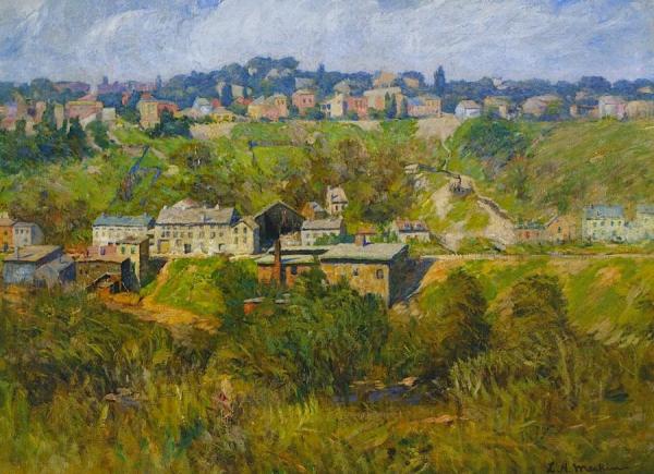 Mt. Auburn Above Henry Street, Cincinnati by Lewis Henry Meakin