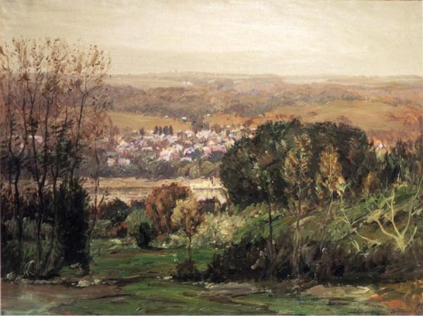 Ohio Valley And Kentucky Hills by Lewis Henry Meakin