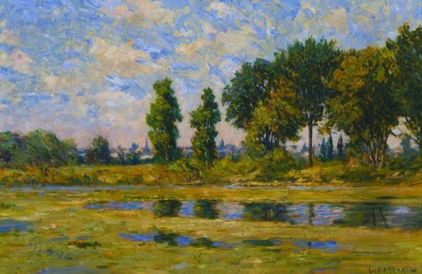 The Salt Pond by Lewis Henry Meakin