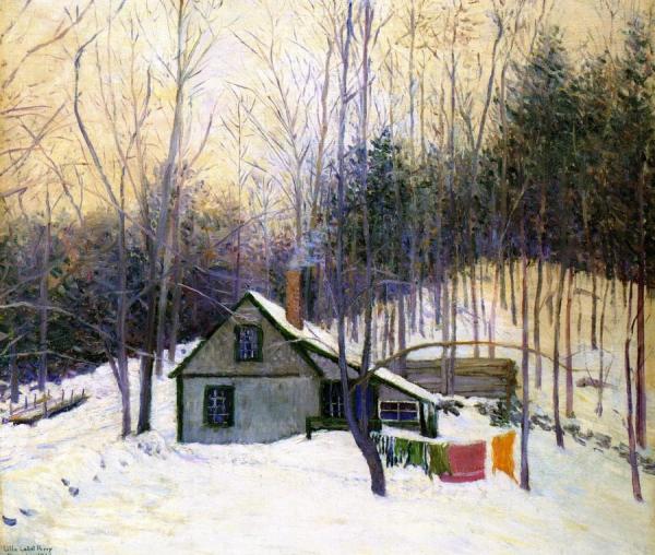 A Snowy Monday by Lilla Cabot Perry
