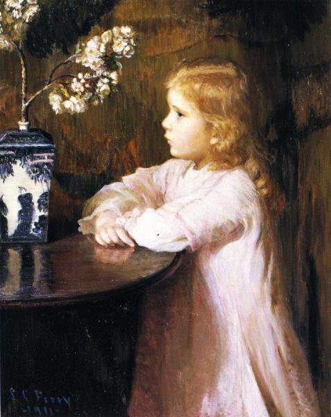 Cherry Blossoms by Lilla Cabot Perry