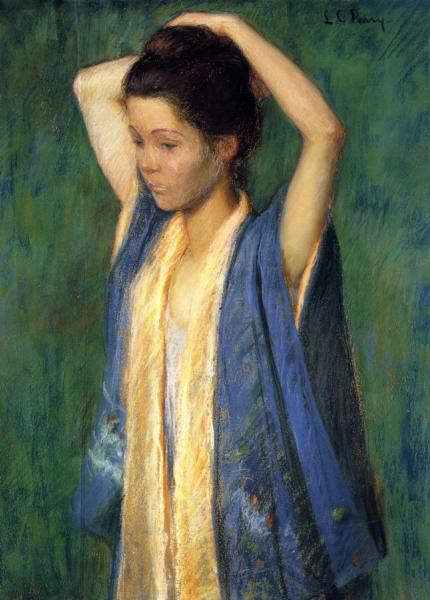 Child In Kimono by Lilla Cabot Perry