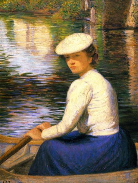 Dans Un Bateau (in A Boat) by Lilla Cabot Perry