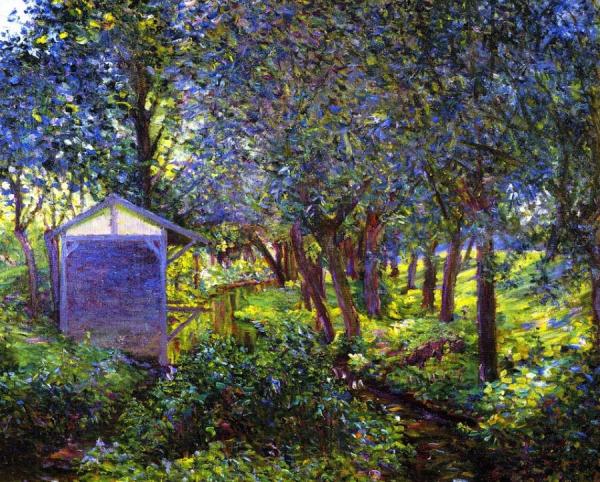 Lilla Cabot Perry Giverny Landscae, In Monet's Garden