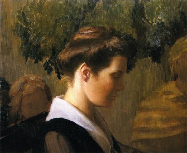 Meditation by Lilla Cabot Perry