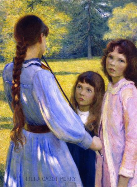 Open Air Concert by Lilla Cabot Perry